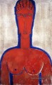 groß red buste Leopold II 1913 Amedeo Modigliani